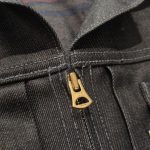 Graph Zero Single Rider Coated Denim Jacket - Image 7