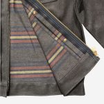 Graph Zero Single Rider Coated Denim Jacket - Image 8