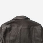 Graph Zero Single Rider Coated Denim Jacket - Image 9