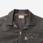 Graph Zero Single Rider Coated Denim Jacket - Image 3