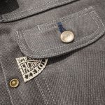 Graph Zero Single Rider Coated Denim Jacket - Image 5