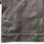 Graph Zero Single Rider Coated Denim Jacket - Image 11