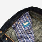 Graph Zero Skein Dying Slim Jeans - Green Indigo - Image 8