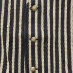 Graph Zero Sashiko Denim Vest - Stripe - Image 8