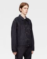Momotaro Jeans (MMGJ0001) #001 Standard Denim Jacket 14.7oz - Indigo - Image 2