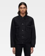 Momotaro Jeans (MMGJ1102) #002 Classic 15.7oz Denim Jacket - Black