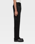 Momotaro Jeans (MMJZ1100) #100 Standard Straight 14.7oz Zipper - Black - Image 4