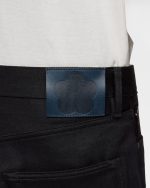 Momotaro Jeans (MMJZ1200) #200 Standard Tapered 14.7oz Zipper - Black - Image 2