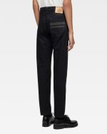 Momotaro Jeans (MMJZ1201) #200 Classic Tapered 15.7oz - Black - Image 3