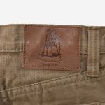 Pure Blue Japan (1175-KH) Heavy Duck Cloth Relaxed Tapered - Khaki - Image 4