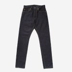 Pure Blue Japan (1170-2-ID) Sashiko Relaxed Tapered Pants - Indigo