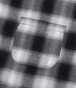 Sugar Cane & Co. Lot SC29120 / Rayon Ombre Check Open Shirt - Image 7