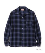 Sugar Cane & Co. Lot SC29120 / Rayon Ombre Check Open Shirt - Image 3