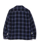 Sugar Cane & Co. Lot SC29120 / Rayon Ombre Check Open Shirt - Image 4