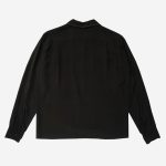 Style Eyes Lot SE29454 / "Saddle Stitch" LS Bowling Shirt - Black - Image 2