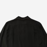 Style Eyes Lot SE29454 / "Saddle Stitch" LS Bowling Shirt - Black - Image 3