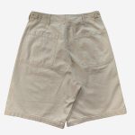 OrSlow Summer Herringbone Fatique Shorts - Ecru - Image 2