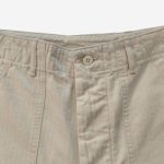 OrSlow Summer Herringbone Fatique Shorts - Ecru - Image 5