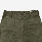 OrSlow US Army Fatique Shorts - Olive - Image 3