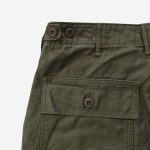 OrSlow US Army Fatique Shorts - Olive - Image 8