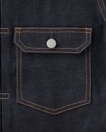 Momotaro Jeans (MMGJ0002) #002 Standard Denim Jacket 14.7oz - Indigo - Image 11