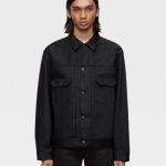 Momotaro Jeans (MMGJ1002) #002 Standard Denim Jacket 14.7oz - Black