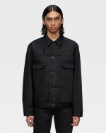 Momotaro Jeans (MMGJ1002) #002 Standard Denim Jacket 14.7oz - Black