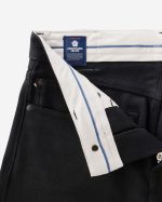 Momotaro Jeans (MMJZ1400) #400 Standard Wide 14.7oz Black - Image 7