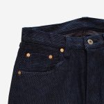 Graph Zero Heritage Jeans - Plain Sashiko - Image 5