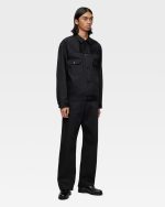 Momotaro Jeans (MMJZ1400) #400 Standard Wide 14.7oz Black - Image 4