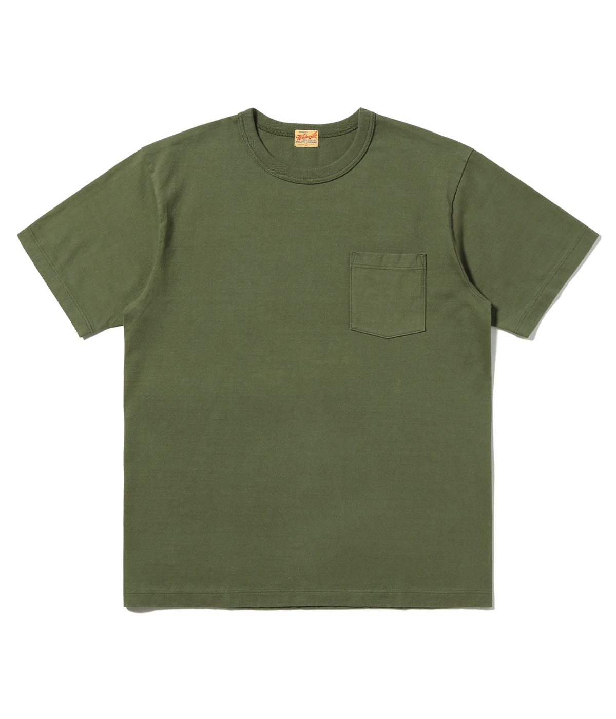 000000002924_UnnPt85 Whitesville Lot WV78932 / Pocket Tee - Olive - Image 1