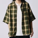 Barns Outfitters (BR-25219) Ombre Check S/S Shirt - Asst. Colours - Image 9