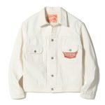 Sugar Cane & Co. Lot SC15720 / 13oz White Denim Jacket 1953 Model