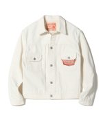 Sugar Cane & Co. Lot SC15720 / 13oz White Denim Jacket 1953 Model