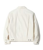Sugar Cane & Co. Lot SC15720 / 13oz White Denim Jacket 1953 Model - Image 2