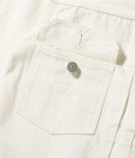 Sugar Cane & Co. Lot SC15720 / 13oz White Denim Jacket 1953 Model - Image 5