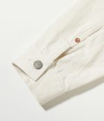 Sugar Cane & Co. Lot SC15720 / 13oz White Denim Jacket 1953 Model - Image 8