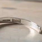 Barns Outfitters (BR-8004W) Repose Stamp Work Bangle - Image 2
