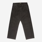 Sugar Cane & Co. Lot SC42562 / Black Cotton Duck Wide Trousers