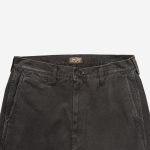 Sugar Cane & Co. Lot SC42562 / Black Cotton Duck Wide Trousers - Image 3