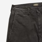 Sugar Cane & Co. Lot SC42562 / Black Cotton Duck Wide Trousers - Image 5