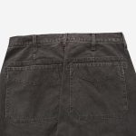 Sugar Cane & Co. Lot SC42562 / Black Cotton Duck Wide Trousers - Image 9