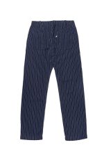 Pure Blue Japan (LP-1180-1) Indigo Thick Stitch Stripe Trousers - Image 2