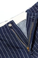 Pure Blue Japan (LP-1180-1) Indigo Thick Stitch Stripe Trousers - Image 5