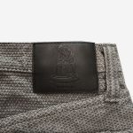 Pure Blue Japan (1178-GRY) Grey x Black Sashiko Regular Straight - Image 9