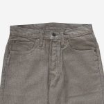 Pure Blue Japan (1178-GRY) Grey x Black Sashiko Regular Straight - Image 3