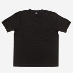 Pure Blue Japan (SS-5396-IDBK) Ribbed Cuff Pocket Tee - Black Indigo