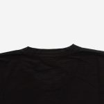 Pure Blue Japan (SS-5396-IDBK) Ribbed Cuff Pocket Tee - Black Indigo - Image 9