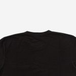 Pure Blue Japan (SS-5396-IDBK) Ribbed Cuff Pocket Tee - Black Indigo - Image 8