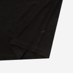 Pure Blue Japan (SS-5396-IDBK) Ribbed Cuff Pocket Tee - Black Indigo - Image 11